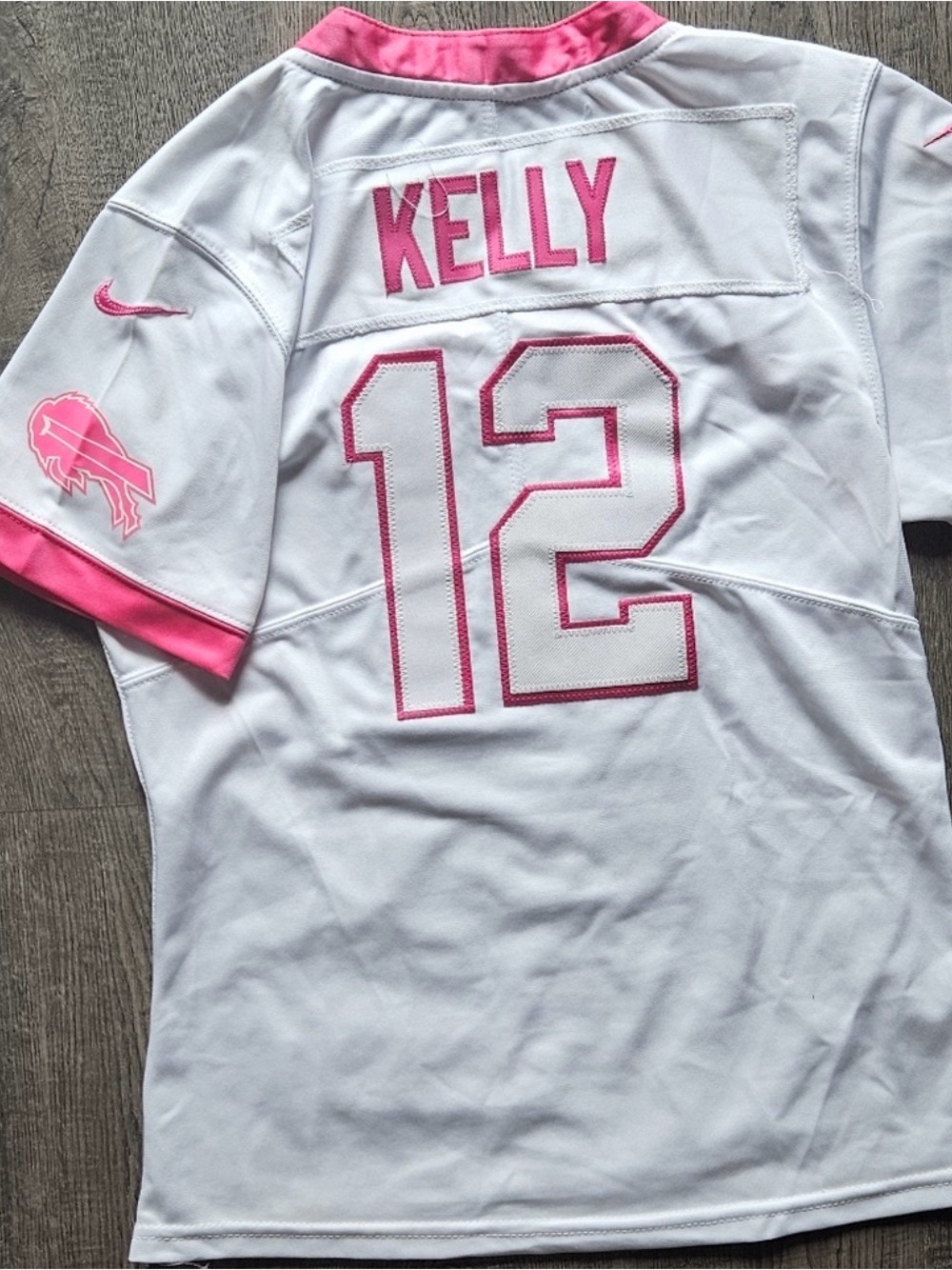 Buffalo bills NFL Pink Jim Kelly 12 Jersey